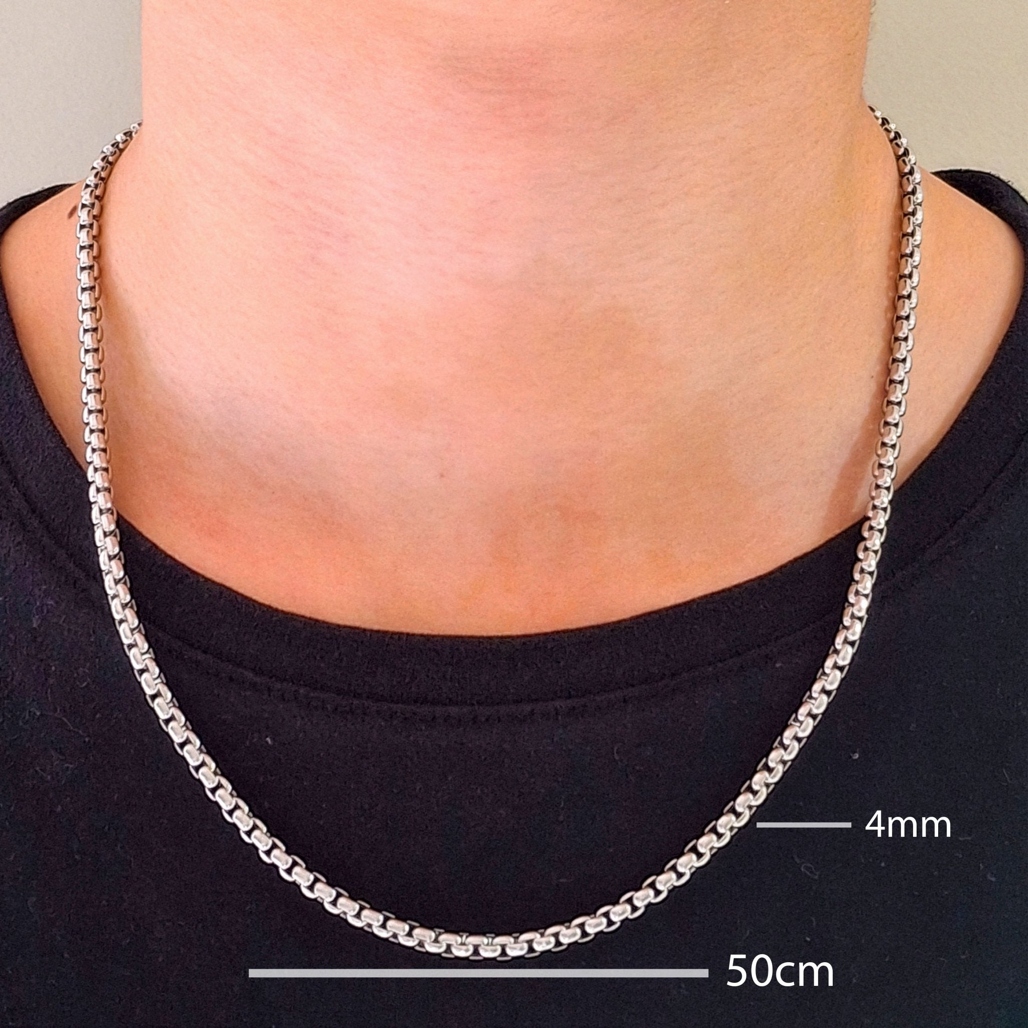 Sleek Box Chain - Sleek & Stylish