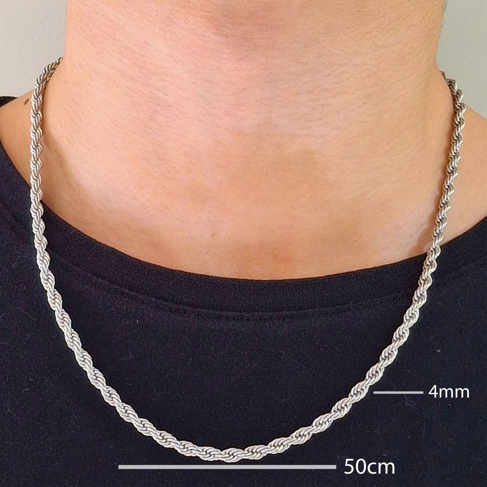 Sleek Rope Chain - Sleek & Stylish